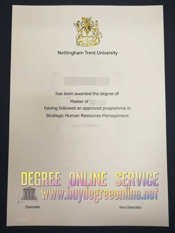 Nottingham Trent University degree