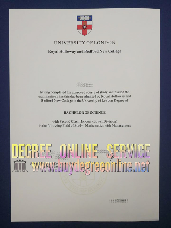 RHUL degree