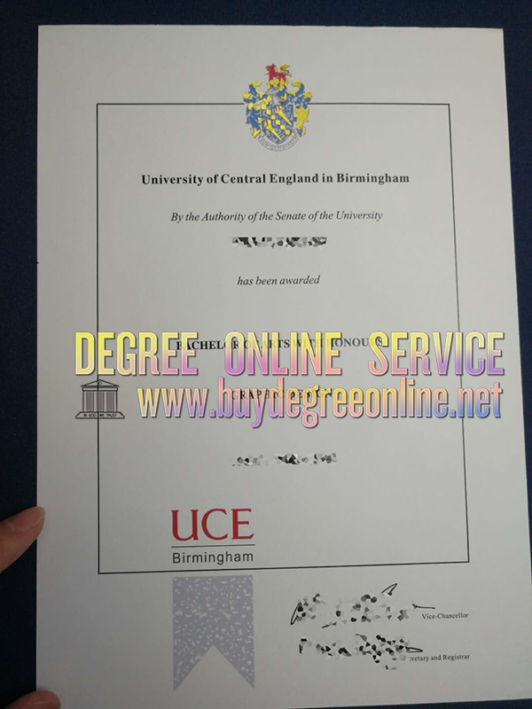 University of Central England in Birmingham degree