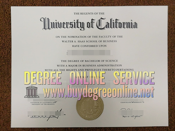 University of California diploma