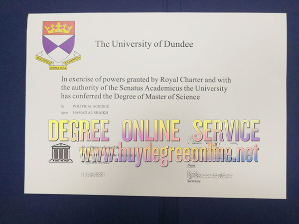 University of Dundee degree