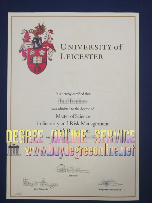 University of Leicester degree