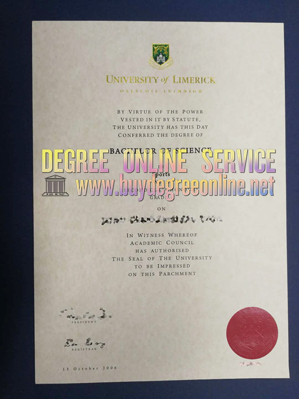 University of Limerick degree