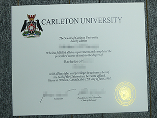 The ways to order a fake Carleton University diploma online