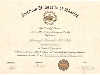 Where can I get a fake American University of Sharjah degree online