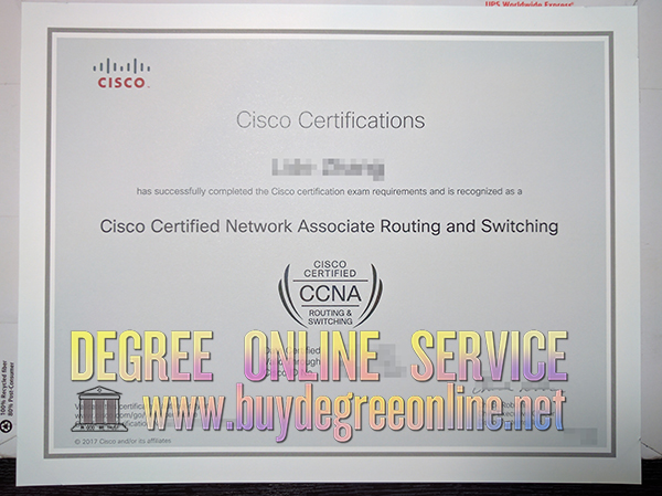 CCNA certificate