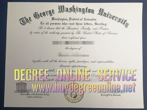 George Washington University degree