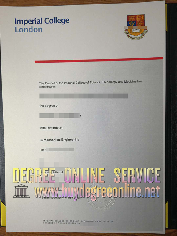 Imperial College London Master diploma