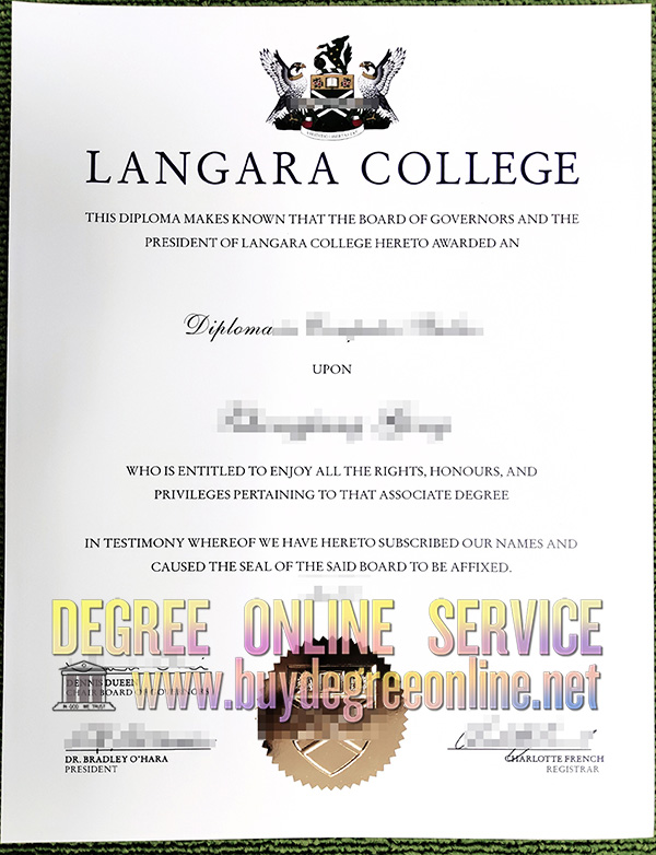 Langara College diploma