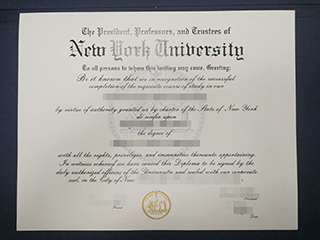 The reliable site to buy a fake New York University degree