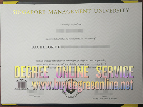 fake Singapore Management University degree