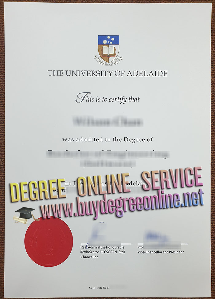 University of Adelaide degree