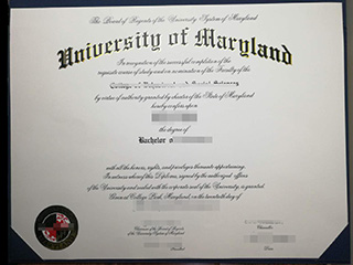 Fake University of Maryland degree, buy fake UMD diploma online