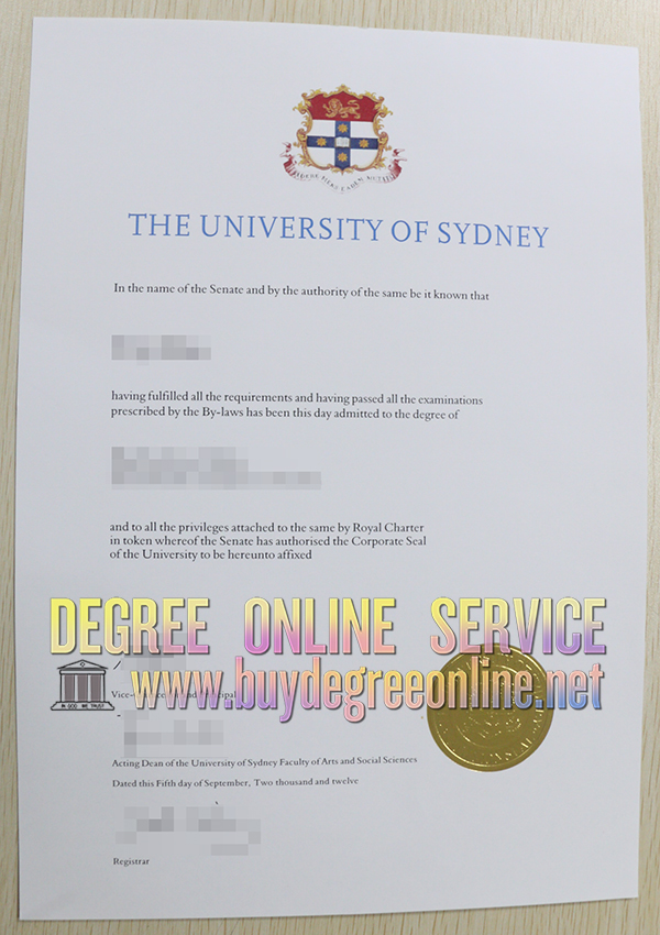 University of Sydney degree