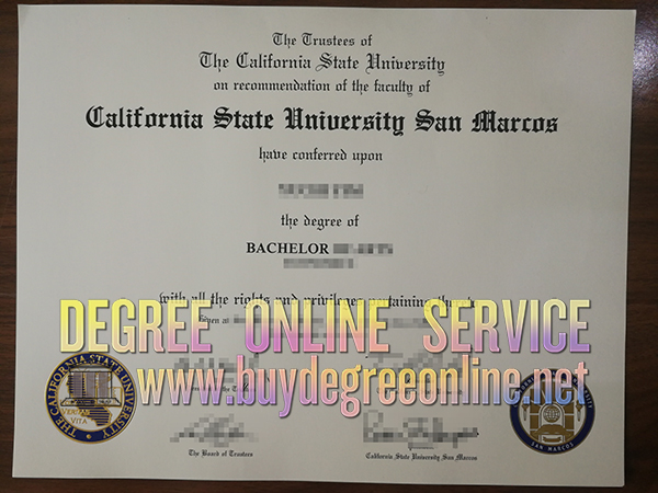 CSUSM degree