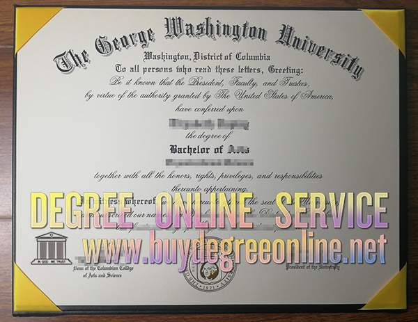 George Washington University bachelor degree