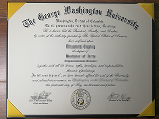 The best site to buy a fake George Washington University bachelor degree