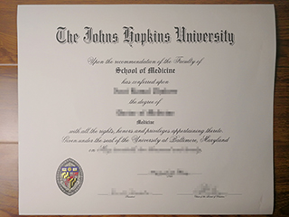 How can I get a fake Johns Hopkins University degree online