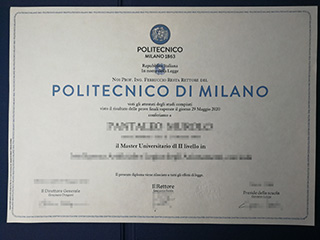 How should I quickly purchase a fake degree of Politecnico di Milano?