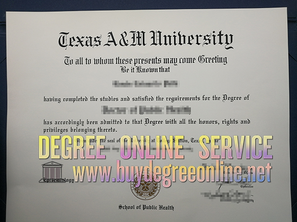 Texas A&M University degree