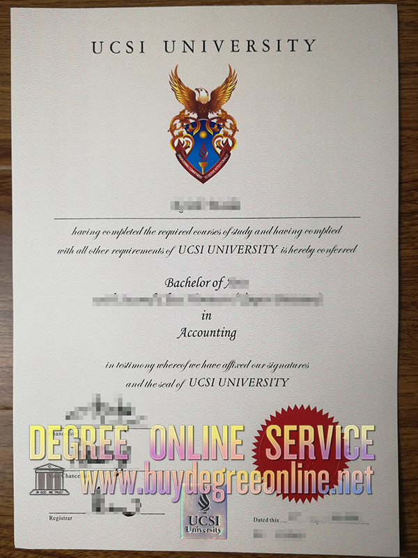 UCSI University degree