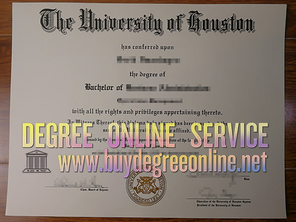 University of Houston degree