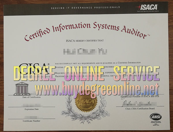 CISA certificate