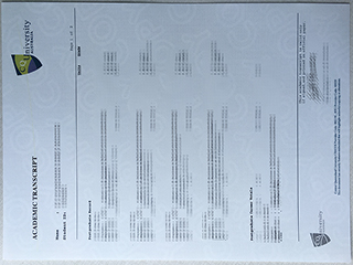 How to duplicate Central Queensland University transcript?