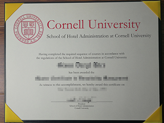 Fake School Of Hotel Administration at Cornell University degree