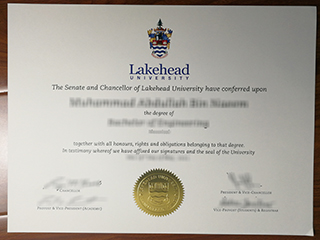 Fake Lakehead University degree, buy a fake Lakehead University diploma