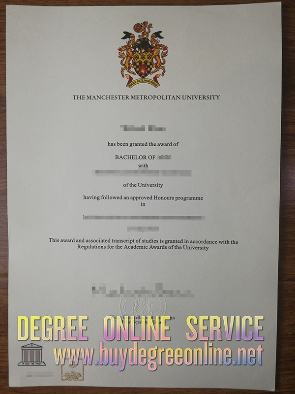 Manchester Metropolitan University degree