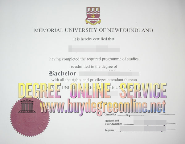 Memorial University of Newfoundland degree