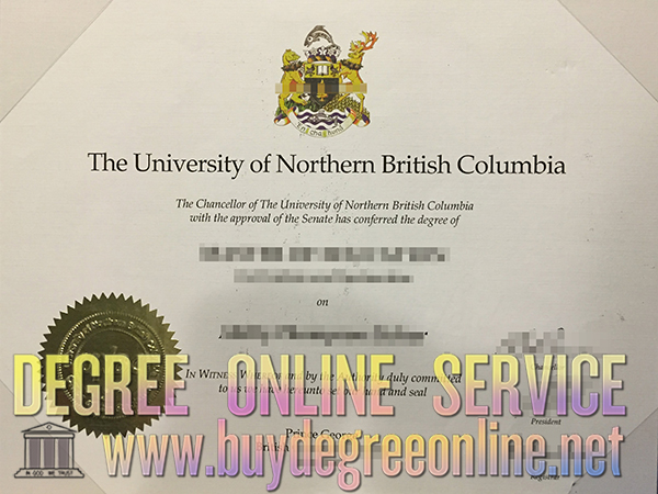 University of Northern British Columbia degree