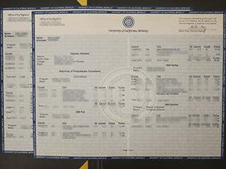 How to get a copy of University of California, Berkeley transcript