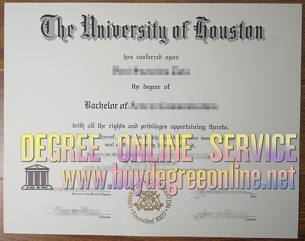 University of Houston diploma