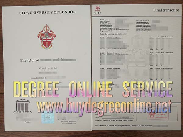 City, University of London degree