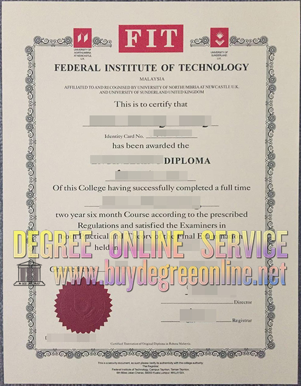 Federal Institute of Technology diploma