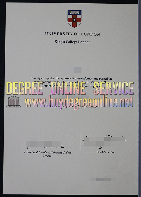 King’s College London degree