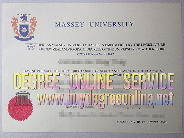 Massey university degree