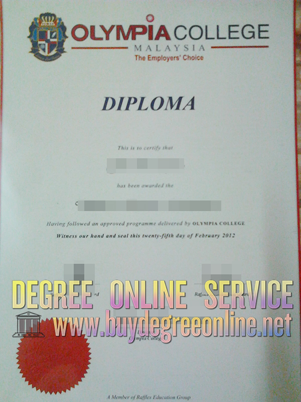 Olympia College Malaysia diploma