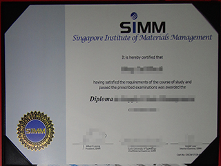 How to buy a fake Singapore Institute of Materials Management diploma, SIMM degree