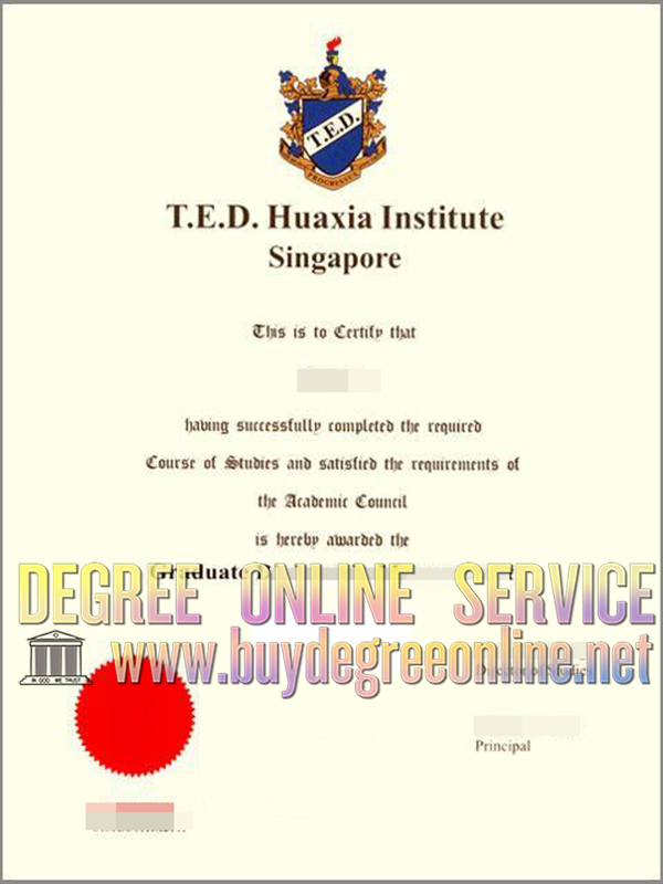 T.E.D.Hua xia Institute Singapore diploma