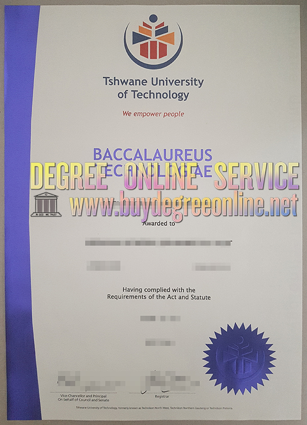 Tshwane University of Technology degree