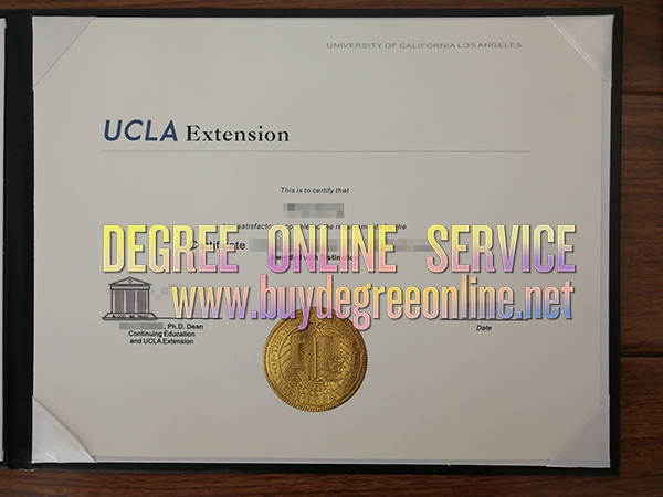 UCLA Extension diploma