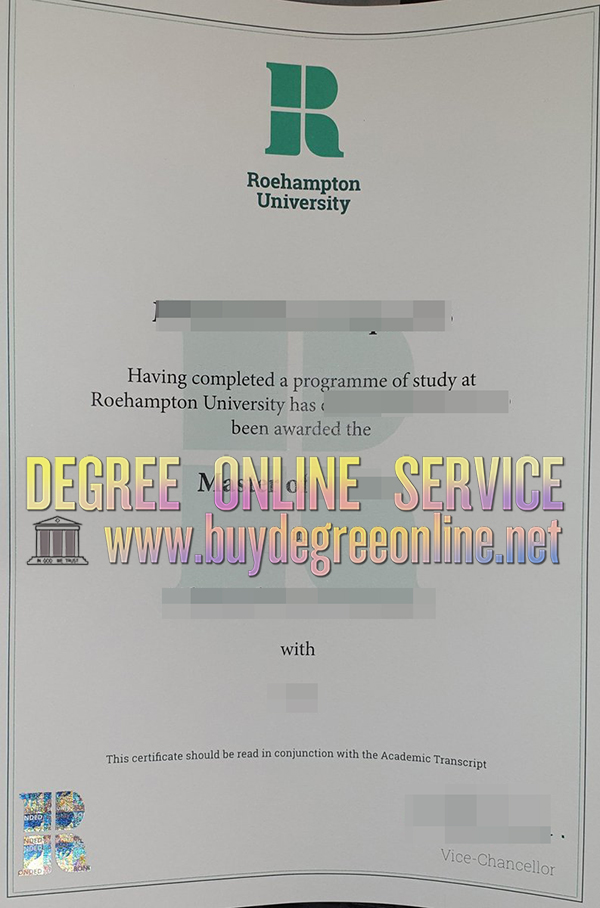 University of Roehampton Master degree