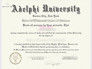 Where can I get a fake Adelphi University degree from America