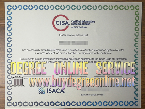 CISA certificate