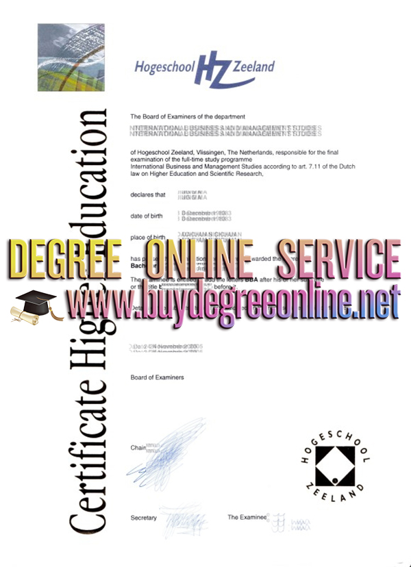 Hogeschool Zeeland degree