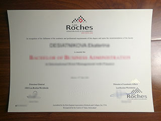 Buy Les Roches International School of Hotel Management degree