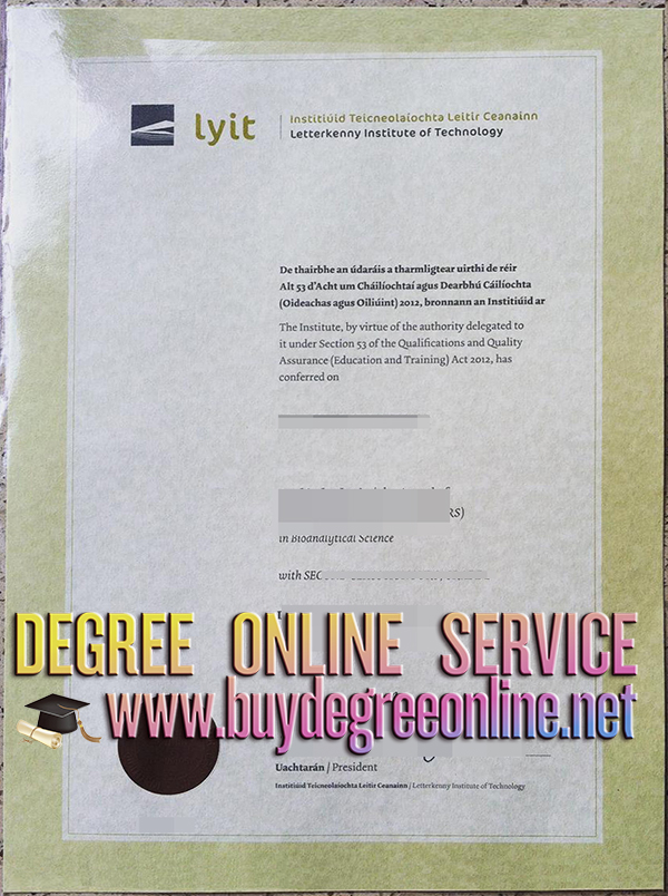 Letterkenny Institute of Technology degree